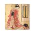 Roomdivider 4 Panels Japanese Woman Canvas